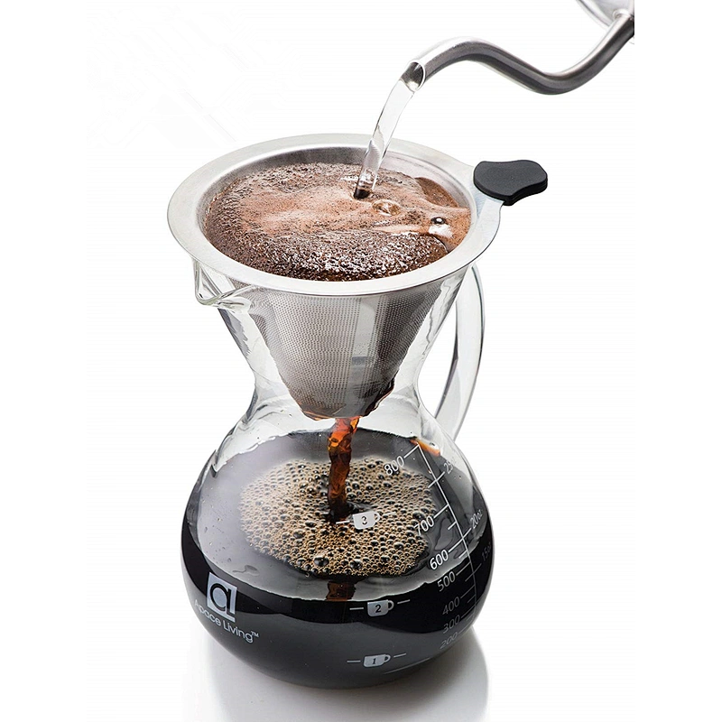 Glass Coffee Pour Over Dripper
