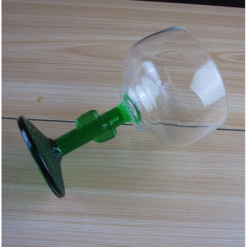 12oz Cactus Margarita Glass with Juniper Stem