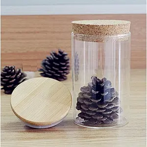 Best Selling Glass Storage Jar With Cork Lid