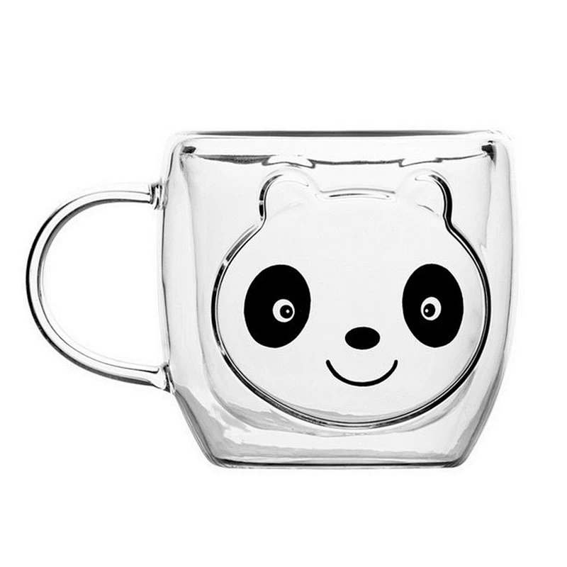 300ml Borosilicate Double Wall Glass Coffee Cup