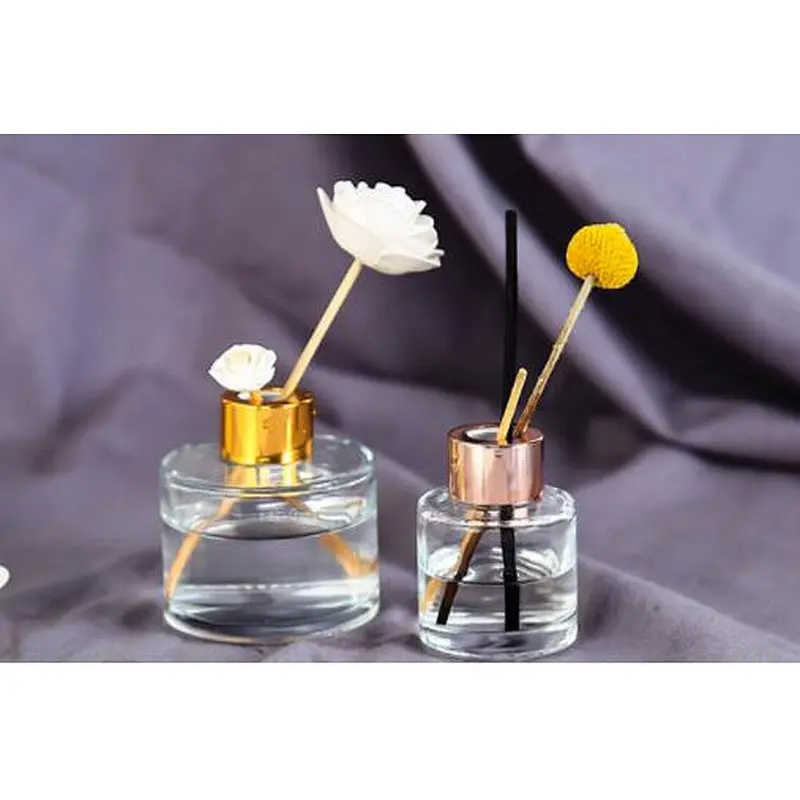 Luxury Round  Diffuser Glass Bottle