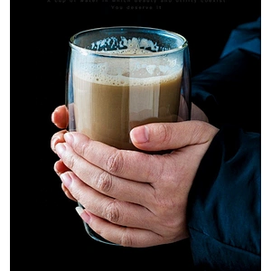 Borosilicate Coffee Tea  Double Wall Glass Cup