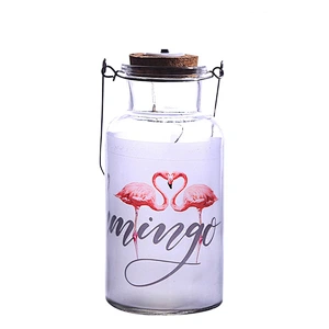 Creative Glass Display LED Night Light Table Lamp for Christmas Decoration Birthday Gift