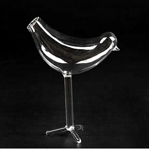 Creative bire modelling glass goblet for wine red wine cocktail