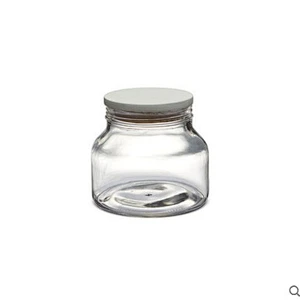 Pyrex Borosilicate Glass Storage Jar With Pine Cover
