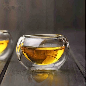 Double Wall 40ml Borosilicate Glass