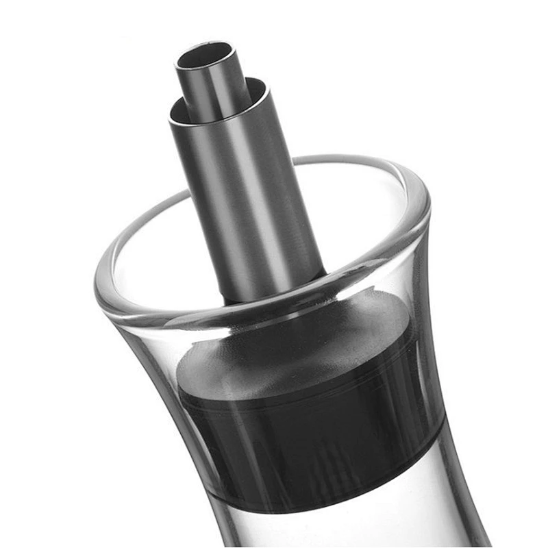 9oz 18 oz Stainless Steel Nozzle Glass Cruet