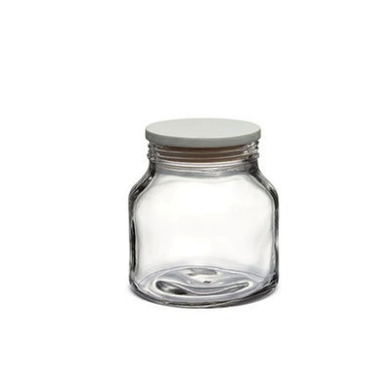 Pyrex Borosilicate Glass Storage Jar With Pine Cover