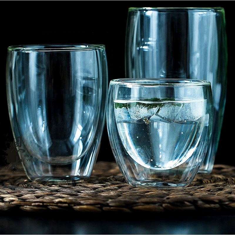 Borosilicate Coffee Tea  Double Wall Glass Cup