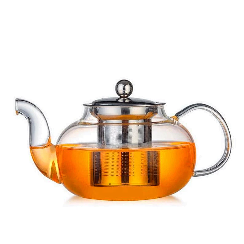 Hot Sale Borosilicatd Glass Teapot with Removable Infuser
