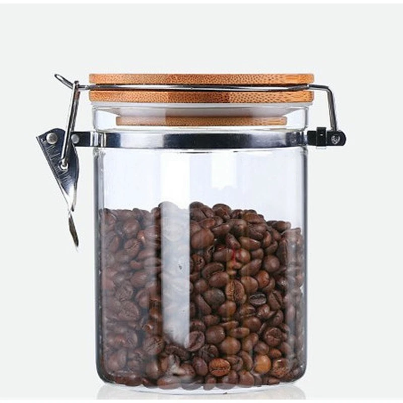 Pyrex Borosilicate Round Locking Lid Glass Food Storage Jar for Kitchenware
