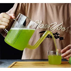 1000ml  Soup Juice Borosilicate Glass Measuring Cup for Kitchen Glassware