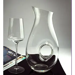 2.3L Creative inclined mouth wine decanter