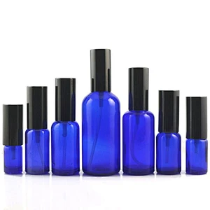 5ml-100ml Blue Essential oil bottle Dropper Bottle