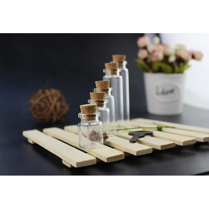 Glass Storage Jar for decoration, medicine, lucky drift bottle