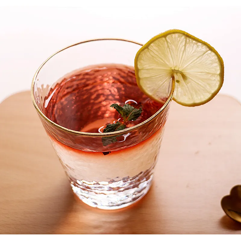 Amazon hot-selling Glass Cup with Phnom Penh Decoration For Water, Juice, Beer, Wine, Whiskey, and Cocktails