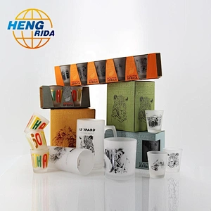 Shot Glass/ Glass Souvenir Cup with customized logo