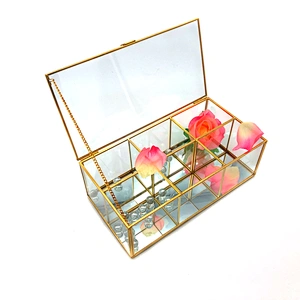 Envelope Holder for Conservatory Glass Terrarium Wedding Centerpiece