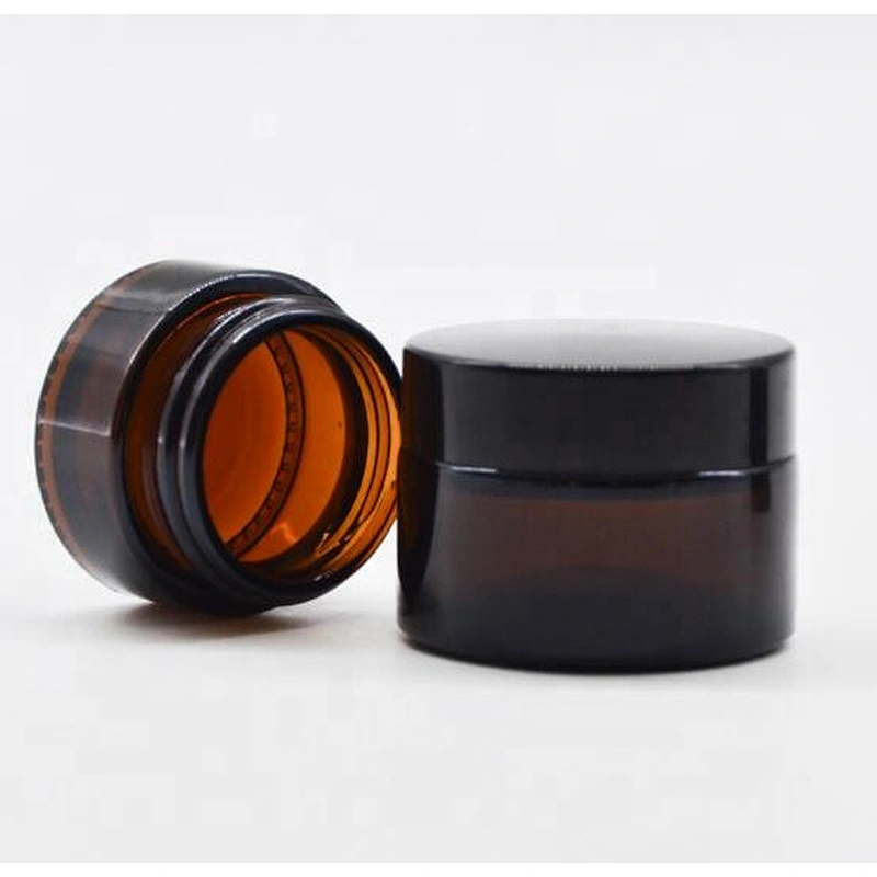 20g30g 50g 100g tawny glass  face cream  cosmetics eye cream bottle