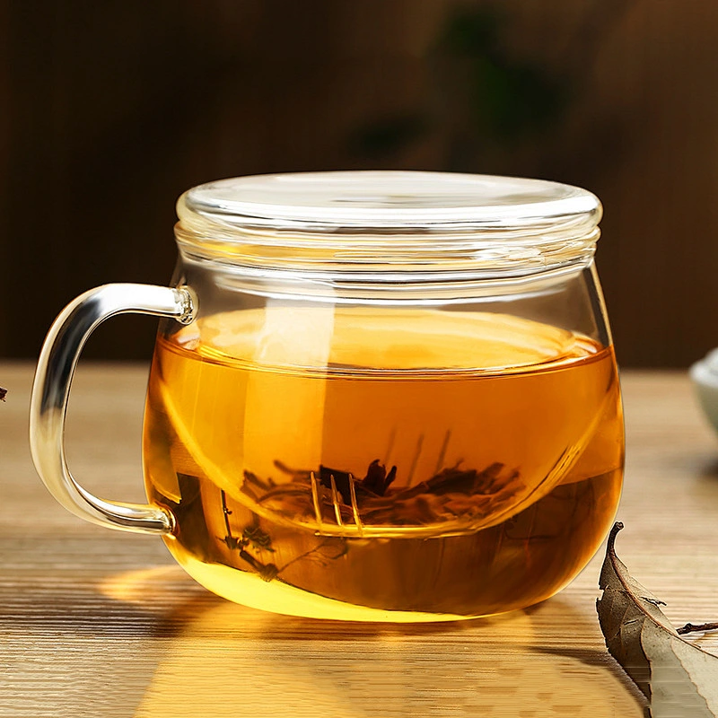 Transparent high temperature resistant  borosilicate teacups