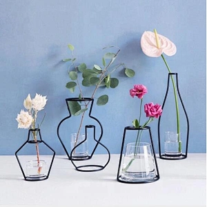 Hot style home decoration iron art vase