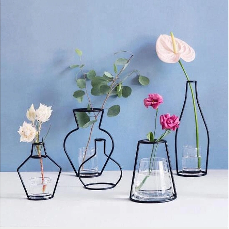 Hot style home decoration iron art vase