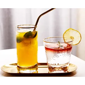 Amazon hot-selling Glass Cup with Phnom Penh Decoration For Water, Juice, Beer, Wine, Whiskey, and Cocktails