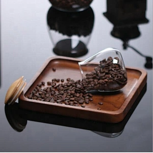 Mushroom - shaped glass storage container multigrain sealed storage milk powder can with lid