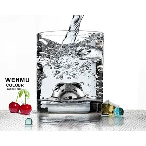 Handcraft Heat-resistant animal shaped double wall glass coffee mug wine cup