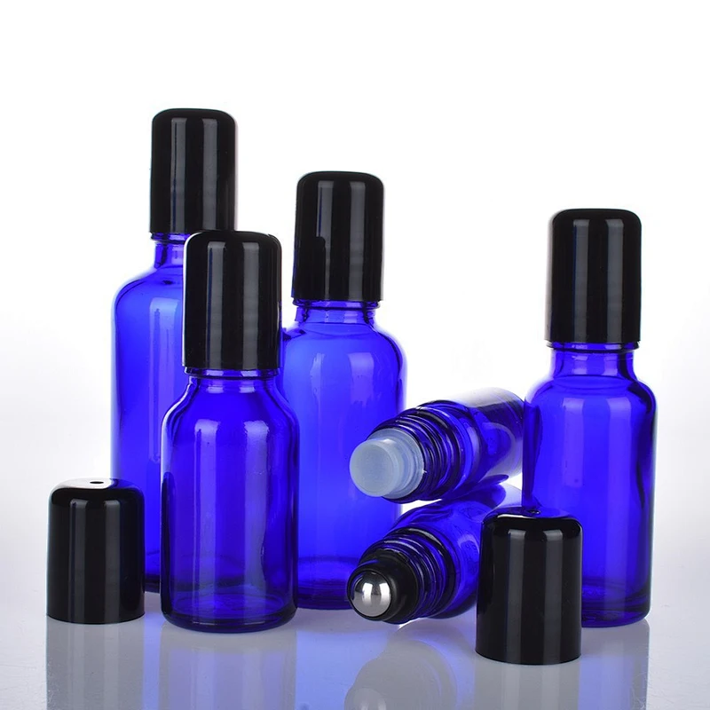 5ml-100ml Blue Essential oil bottle Dropper Bottle