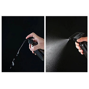 16oz glass spray bottle in amber/blue/clear color