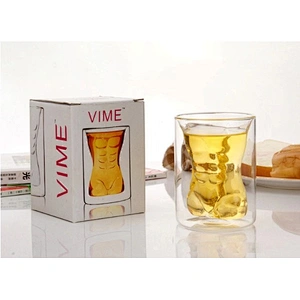 180ml Borosilicate Double Wall Beer Mug