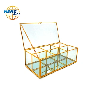 Envelope Holder for Conservatory Glass Terrarium Wedding Centerpiece