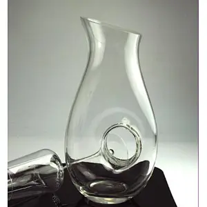 2.3L Creative inclined mouth wine decanter