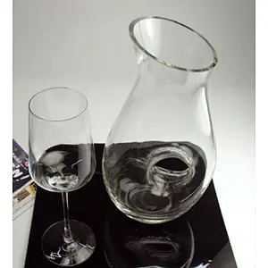 2.3L Creative inclined mouth wine decanter