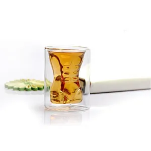 180ml Borosilicate Double Wall Beer Mug