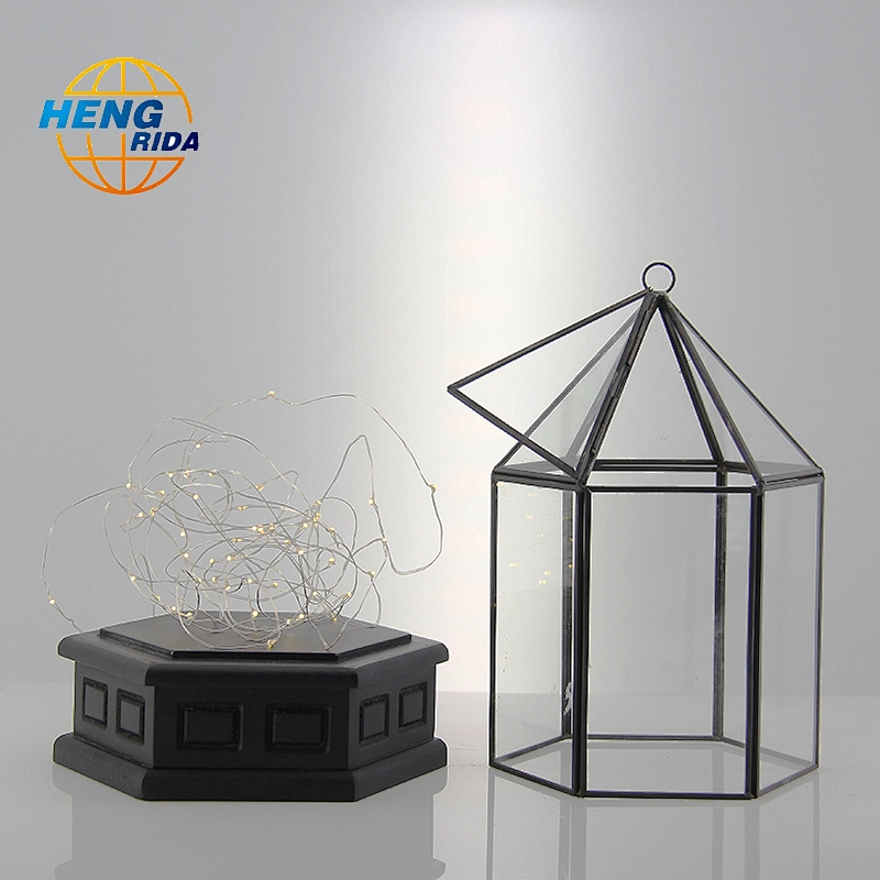 Lantern Craft for Conservatory Glass Terrarium Wedding Centerpiece