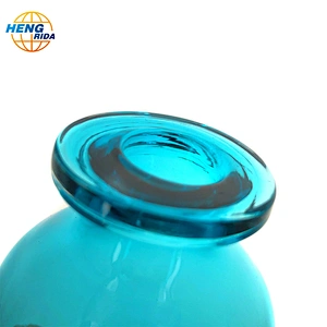 Light blue vase Light blue aromatherapy bottle