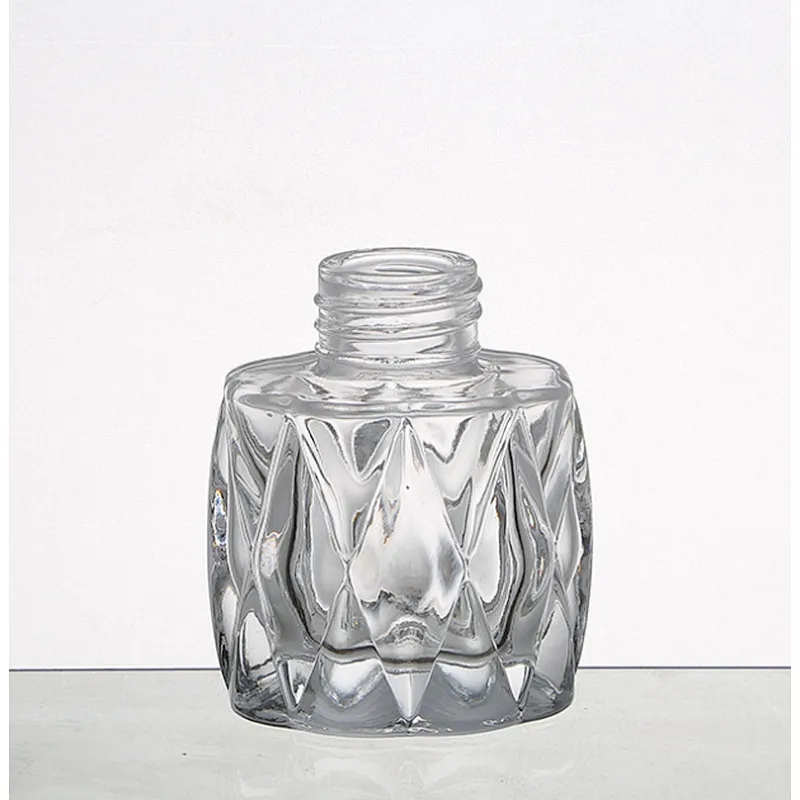 100ml 130ml White Crystal Glass Enssensial Oil and Reed Glass Diffuser Bottle