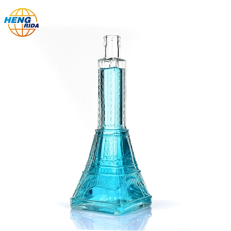 Eiffel Tower-shaped glass bottle Whisky bottle