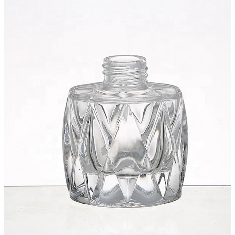 100ml 130ml White Crystal Glass Enssensial Oil and Reed Glass Diffuser Bottle