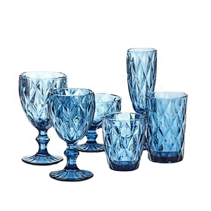 Drinking Glassware Glass Water Jug Set Glass Pitcher With Glass Cup Set