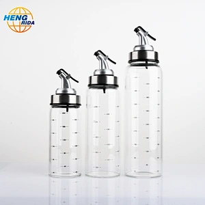 Olive Oil Glass Dispenser For Amazon Hot Sales Olive Oil Glass Bottle