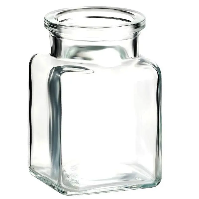 150ml Square Glass Spice Jars for Herb Seasoning Storage