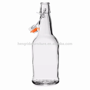 16oz Swing Top Glass Bottle For Beer Water Juice
