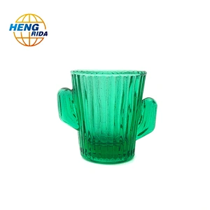 Factory hot sale  glass christmas wedding candle holder,  tealight candle jar with swan shape design