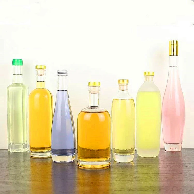 750ml 500ml Glass Bottle for Vodka Whiskey Spirit