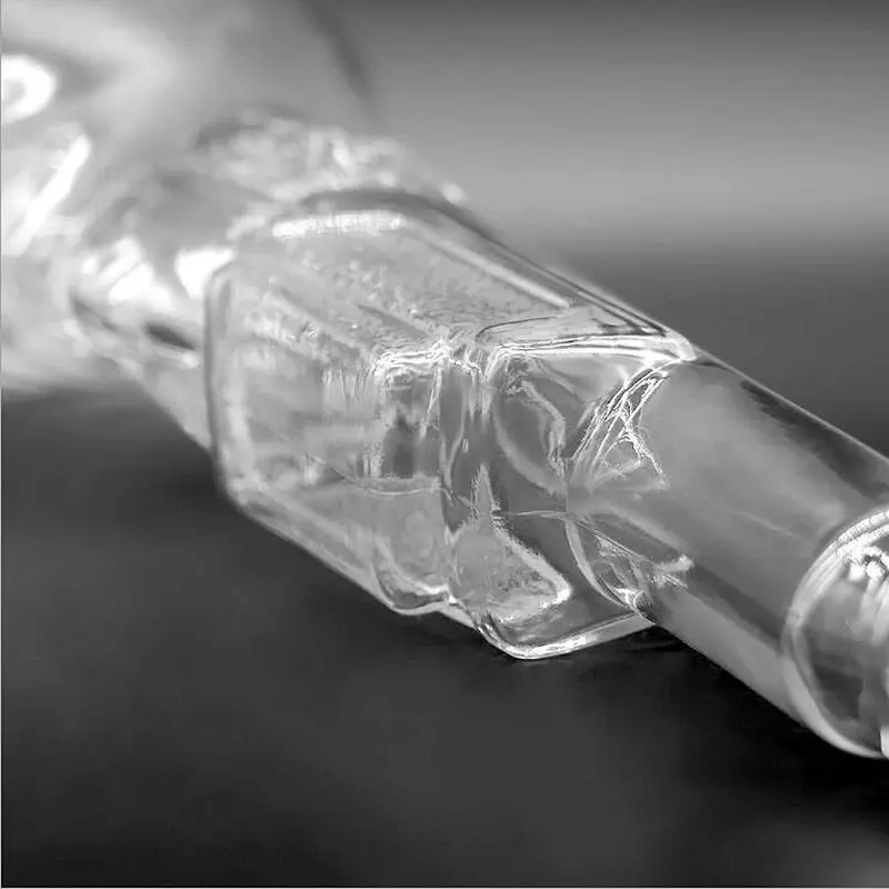 Wholesale 500ml 18oz  Pistol Gun Shaped Glass vodka Tequila Brandy Liquor Spirits bottle for sale