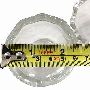 3 oz 7ozCreative Egg Shaped Pudding Container Glass Jar