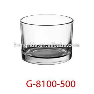wholesale best quality transparent glass candle holders